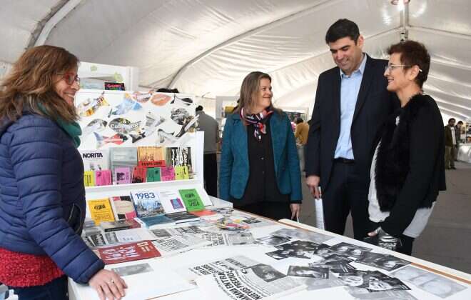 Exitosa apertura de la 3Â° Feria Provincial del Libro