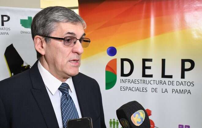 Franco presentó la Infraestructura de Datos Espaciales de La Pampa