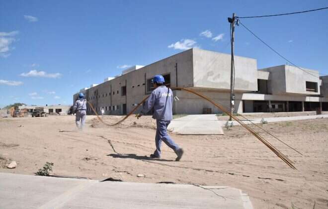 Recorren la obra del nuevo Hospital de Alta Complejidad de Santa Rosa