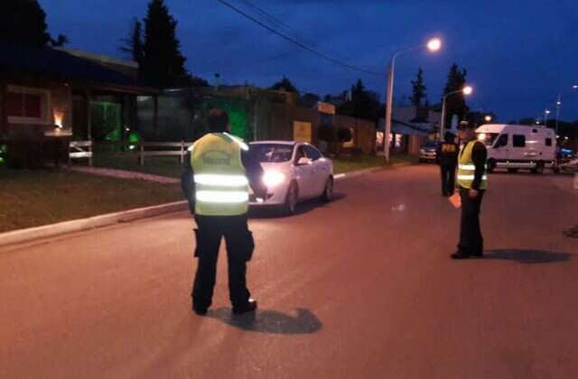 Controles de nocturnidad en distintas localidades pampeanas