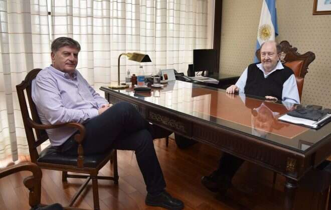 Verna se reunió con Ziliotto