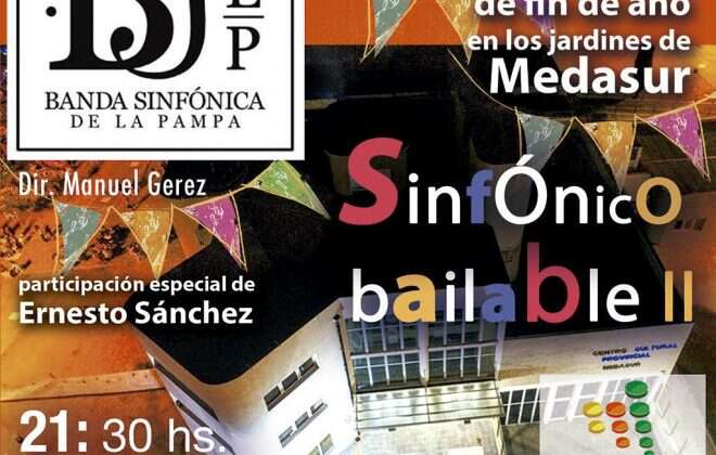 La Banda Sinfónica cierra el año a puro baile en el Medasur