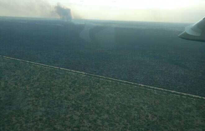 Incendio contenido en Colonia La Pastoril