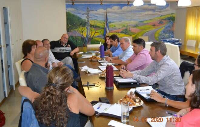 Reunión de trabajo por el congelamiento tarifario eléctrico
