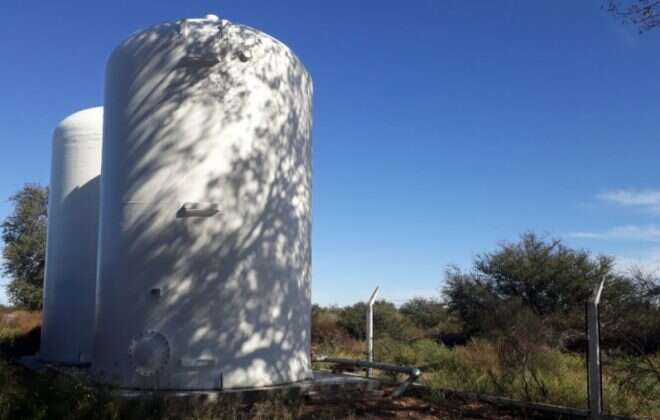 Concluyó la obra de agua potable en Chacharramendi