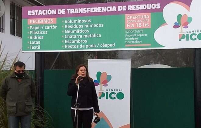 Se reabrió la Planta de Transferencia de Residuos de General Pico