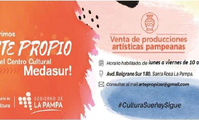 Secretaría de Cultura informa nuevos horarios de atención de Arte Propio