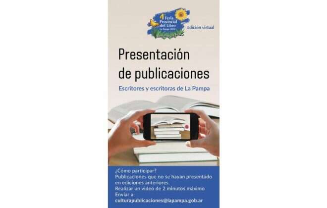 4Â° Feria Provincial del Libro: continúa la convocatoria para presentaciones virtuales