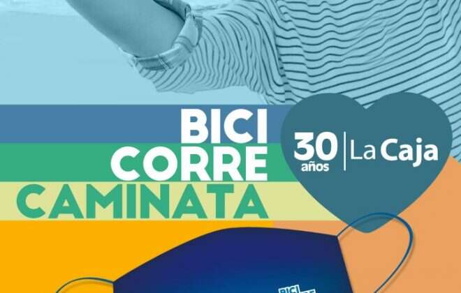 BiciCorreCaminata Responsable por los 30 años de La Caja de Previsión