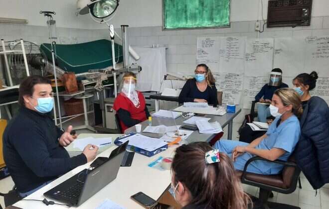 Intenso trabajo de Salud en la contención y detección de casos en Intendente Alvear