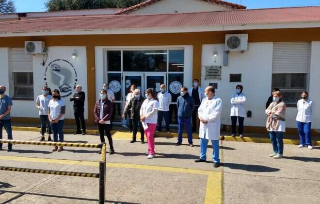 Bienvenida a residentes del Gobernador Centeno de General Pico