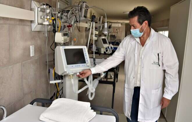 Salud sumó seis nuevos respiradores para el CEAR