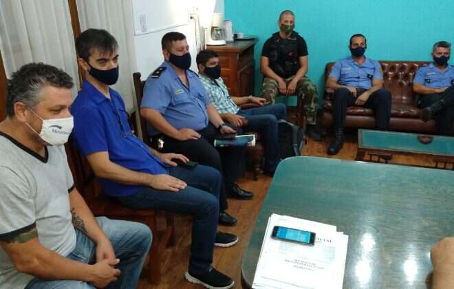 Autoridades judiciales y policiales analizan acciones para el cumplimiento de medidas