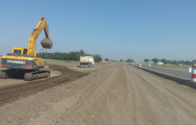 Continua la reparación de la Ruta Provincial NÂ°4