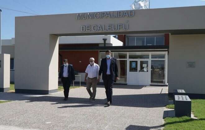 Funcionarios provinciales recorrieron Caleufú