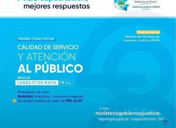 Ministerio de Gobierno lanzó una capacitación para su personal