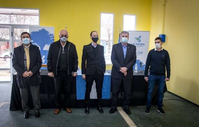 Ziliotto firmó convenios por más de $34 millones para infraestructura en Parera, Rancul y Conhello