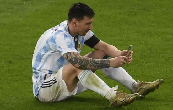 Los Messi, feliz por la consagración de “Leo”