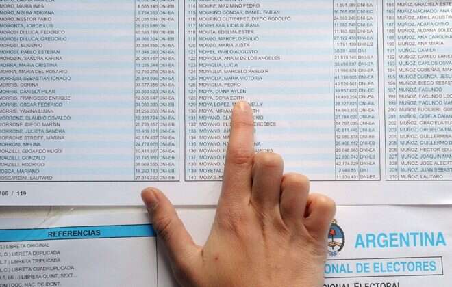 PASO: uno de cada cuatro argentinos votará en un lugar distinto al de los últimos comicios