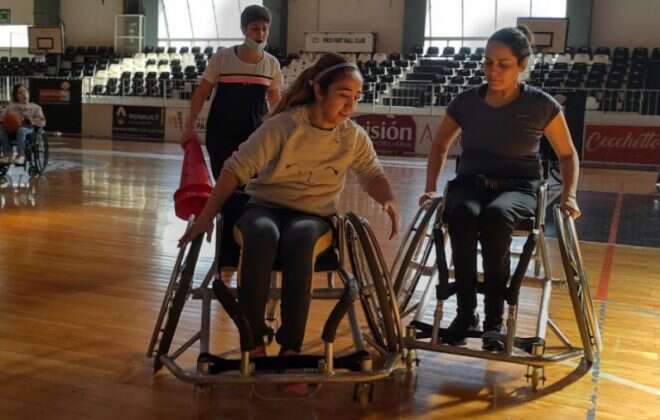 Deporte Adaptado: concentración en Santa Rosa