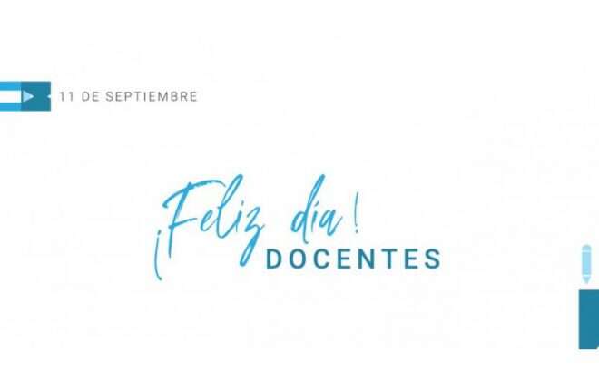 Â¡Feliz día, docentes!