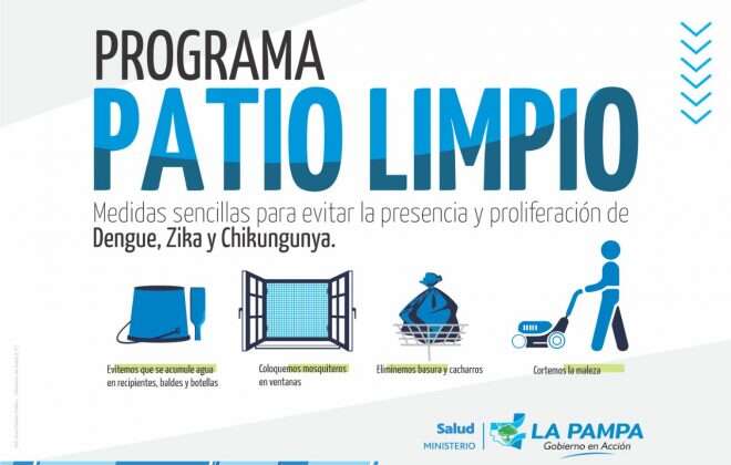 Patio Limpio: un programa donde la participación comunitaria resulta clave