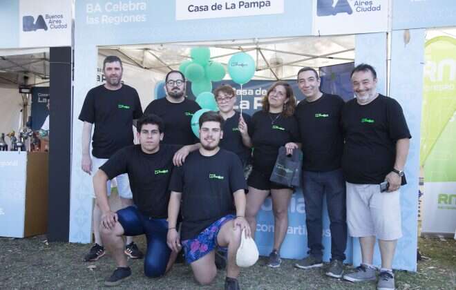 El reclamo por los derechos hídricos pampeanos en la Feria Buenos Aires Celebra