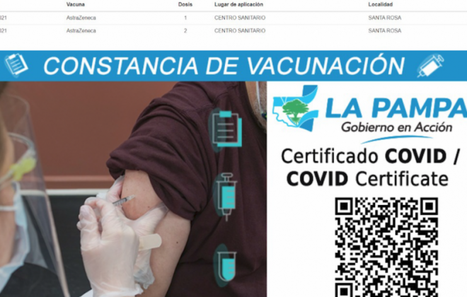 Constancia de vacunación: ahora disponible para su descarga