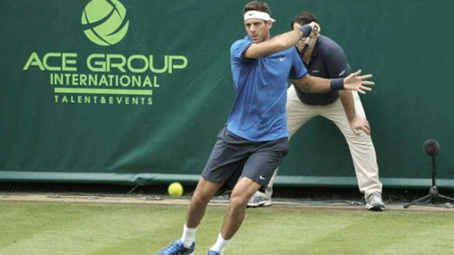 Del Potro inició un tratamiento en Suiza con la ilusión de curar su maltrecha rodilla