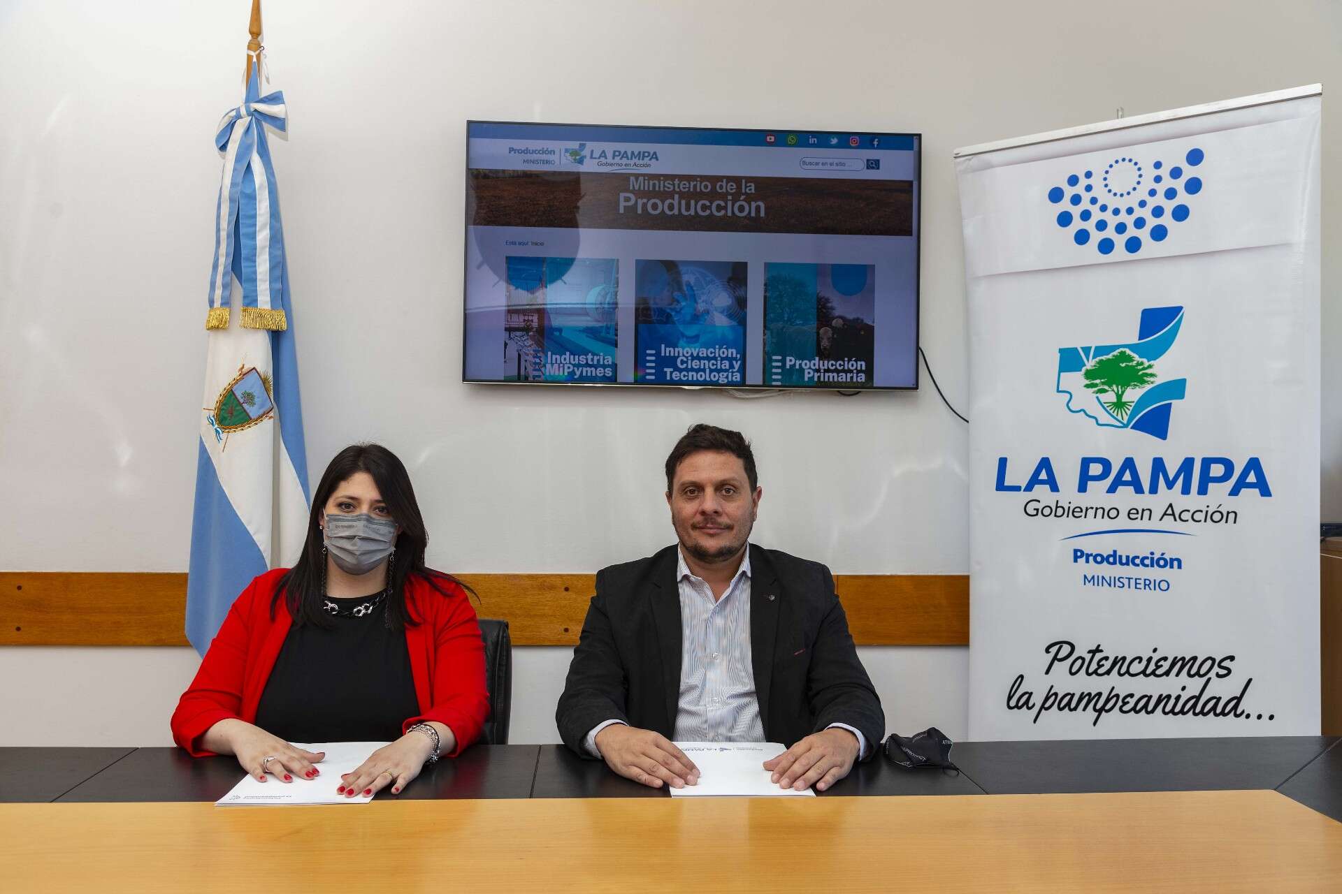 El Ministerio de la Producción presentó su nueva página web
