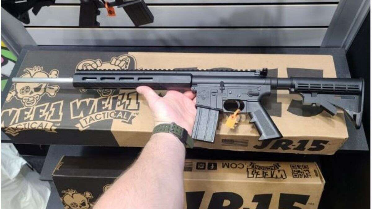 Preocupante: en Estados Unidos comercializan un rifle semi-automatico para niños