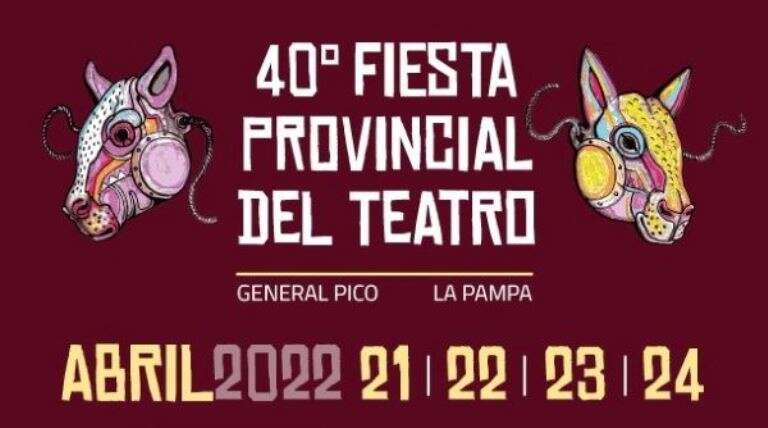 Ya está en marcha en General Pico la 40Â° Fiesta Provincial del Teatro