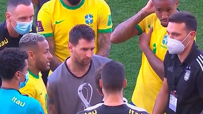 Fútbol: FIFA dispuso que Brasil-Argentina jueguen en septiembre el encuentro suspendido