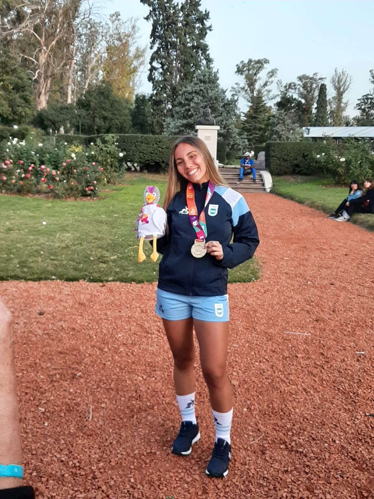 Juegos de la Juventud: medalla dorada para la pampeana Lourdes Estigarría