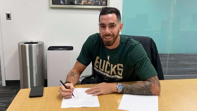 Básquetbol: Luca Vildoza se siente “como un niño en Disney” en su regreso a la NBA