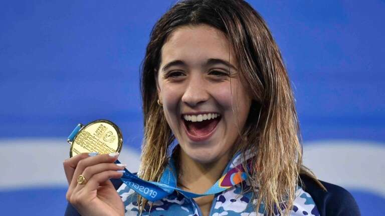 Natación: Se retira Delfina Pignatello, una de las joyas del deporte en el país