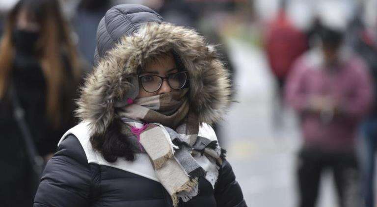 Las bajas temperaturas en el centro del país continuarán hasta el domingo