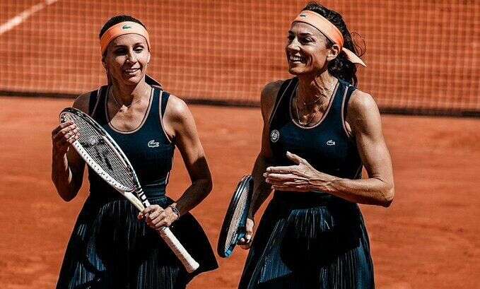 Sabatini y Dulko perdieron la final del torneo de leyendas de Roland Garros