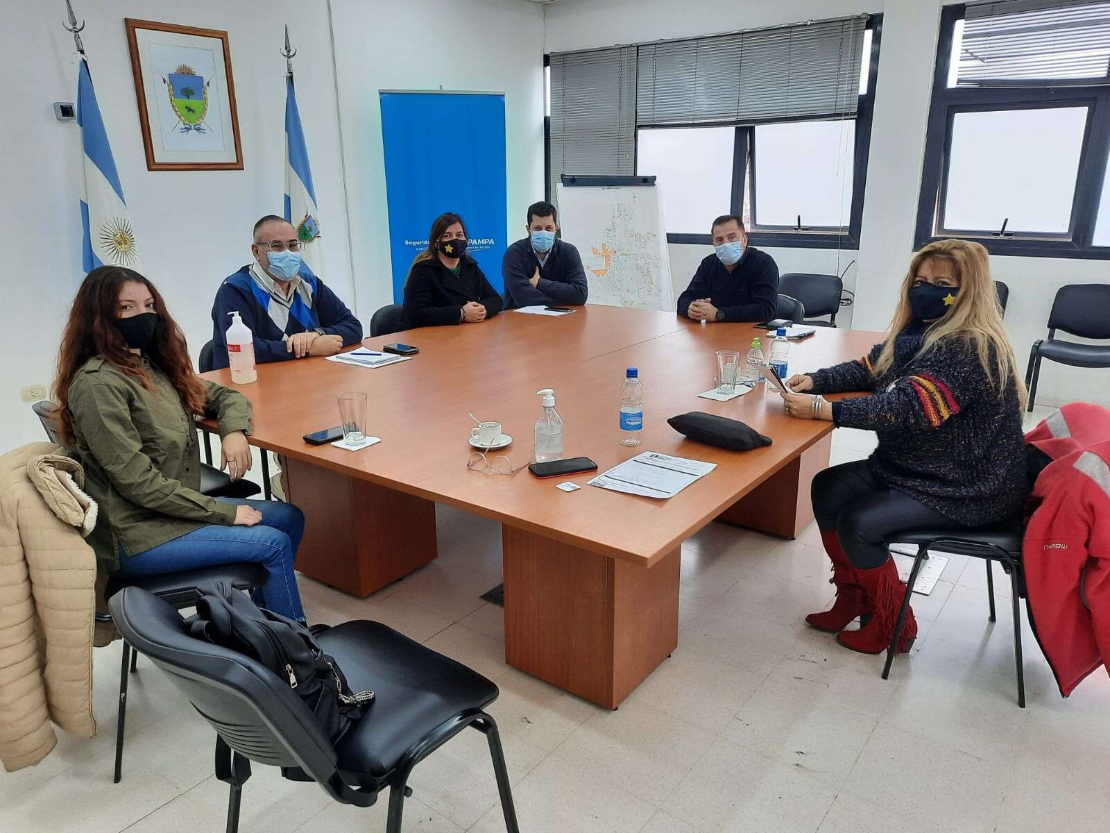 Se llevaron a cabo reuniones entre Seguridad y Estrellas Amarillas
