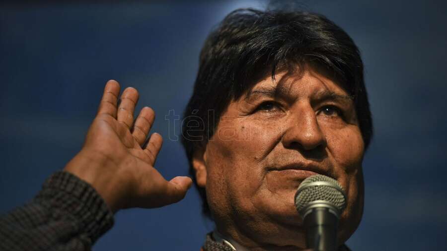 Evo Morales acusó a Macri de “enviar armas a Bolivia para apoyar a Ãñez”