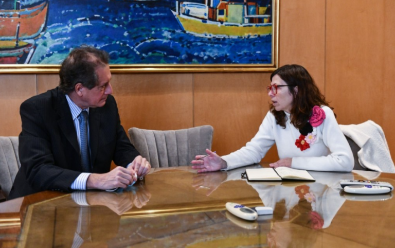 Silvina Batakis se reunió con Miguel Ãngel Pesce y Martín Guzmán