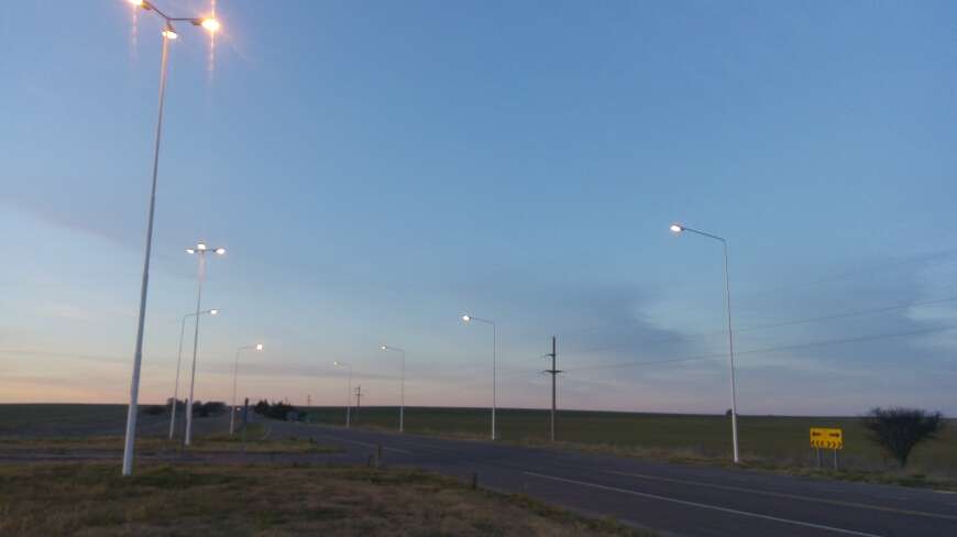 Alpachiri: Concluyó la obra de pavimentación del acceso y se inicia la de iluminación