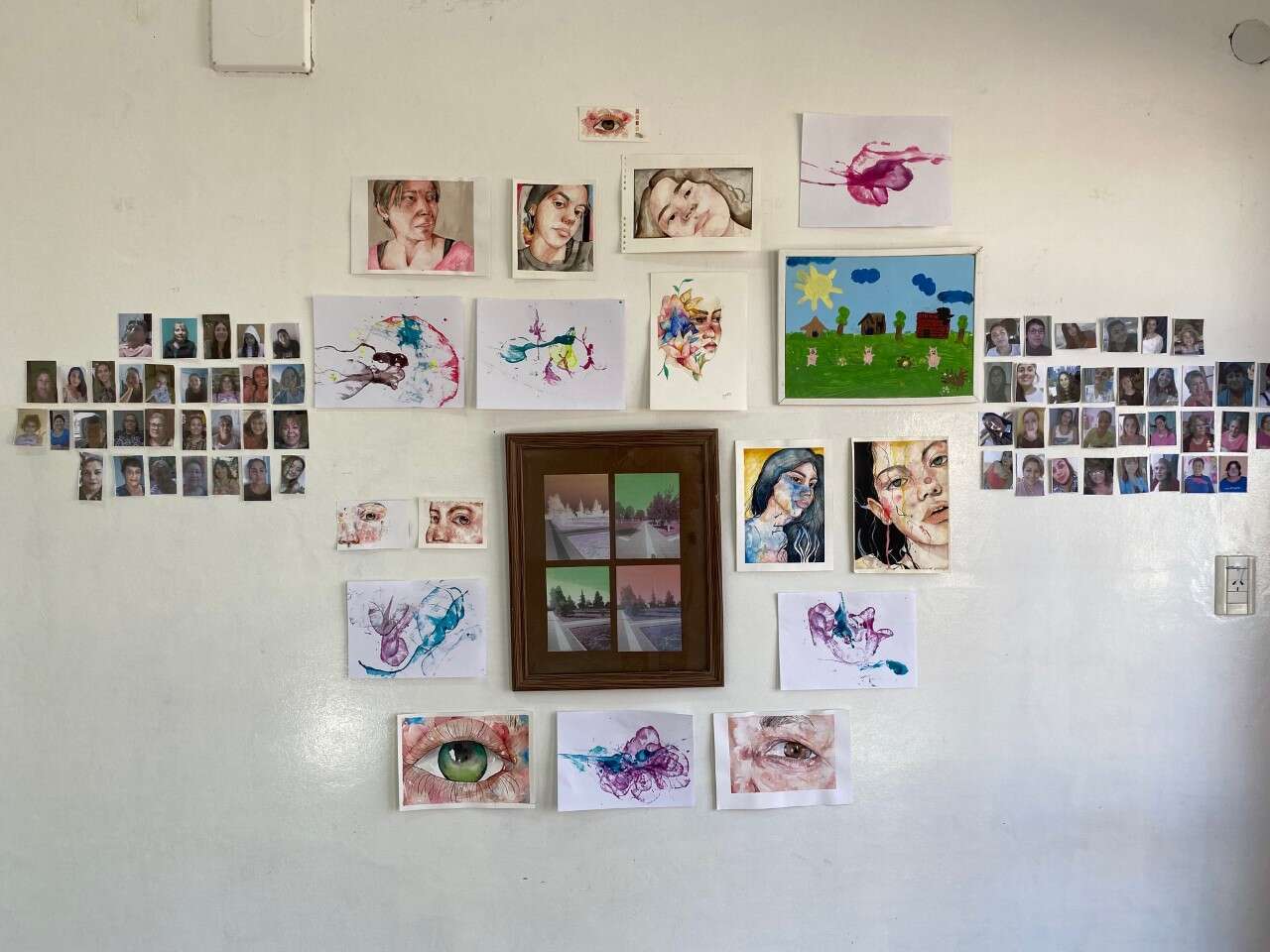 Algarrobo del Ãguila: Inauguraron la muestra “Artistas mujeres del MPArtes”