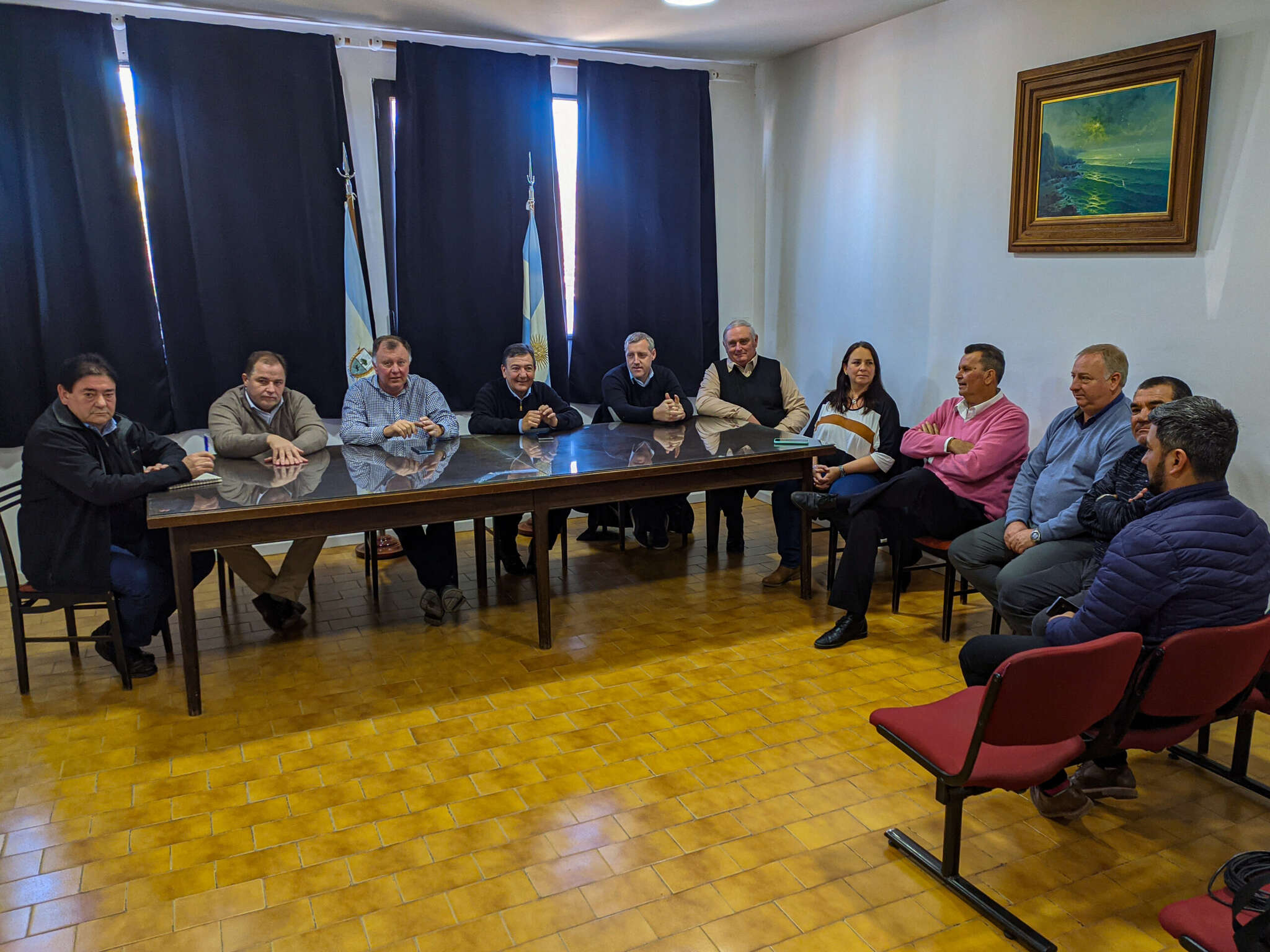 Macachín: Reuniones para la organización de la puesta en marcha del Gasoducto “Néstor Kirchner”