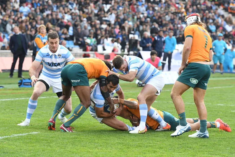 Los Pumas cayeron ante Australia en el debut del Rugby Championship