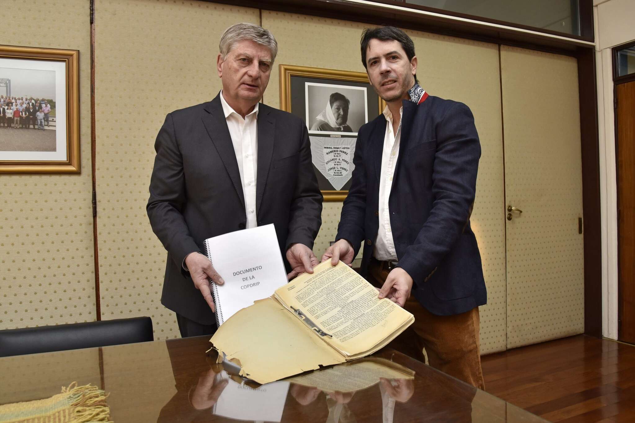 Ziliotto solicitará que se declare “patrimonio histórico” la documentación de la COPDRIP