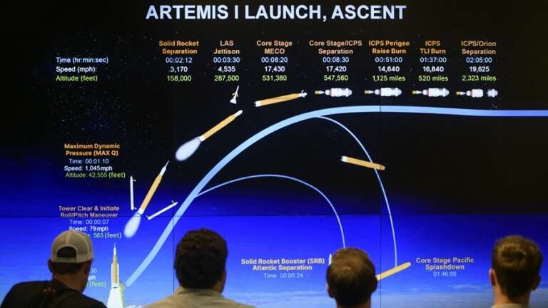 Estados Unidos: Se lanza a la Luna el cohete más poderoso de la NASA