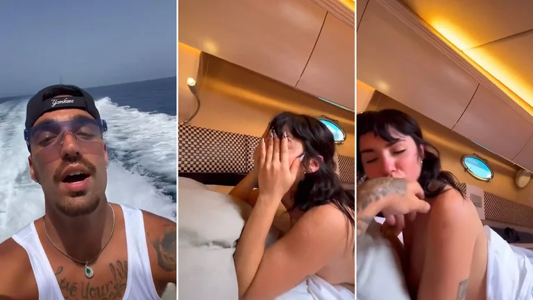Lali Espósito y el rapero Rels B encendieron las redes con un nuevo video en un jacuzzi y en la cama