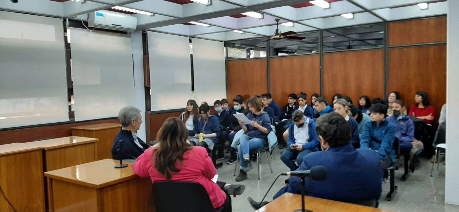 Educación + Justicia en un colegio de General Pico