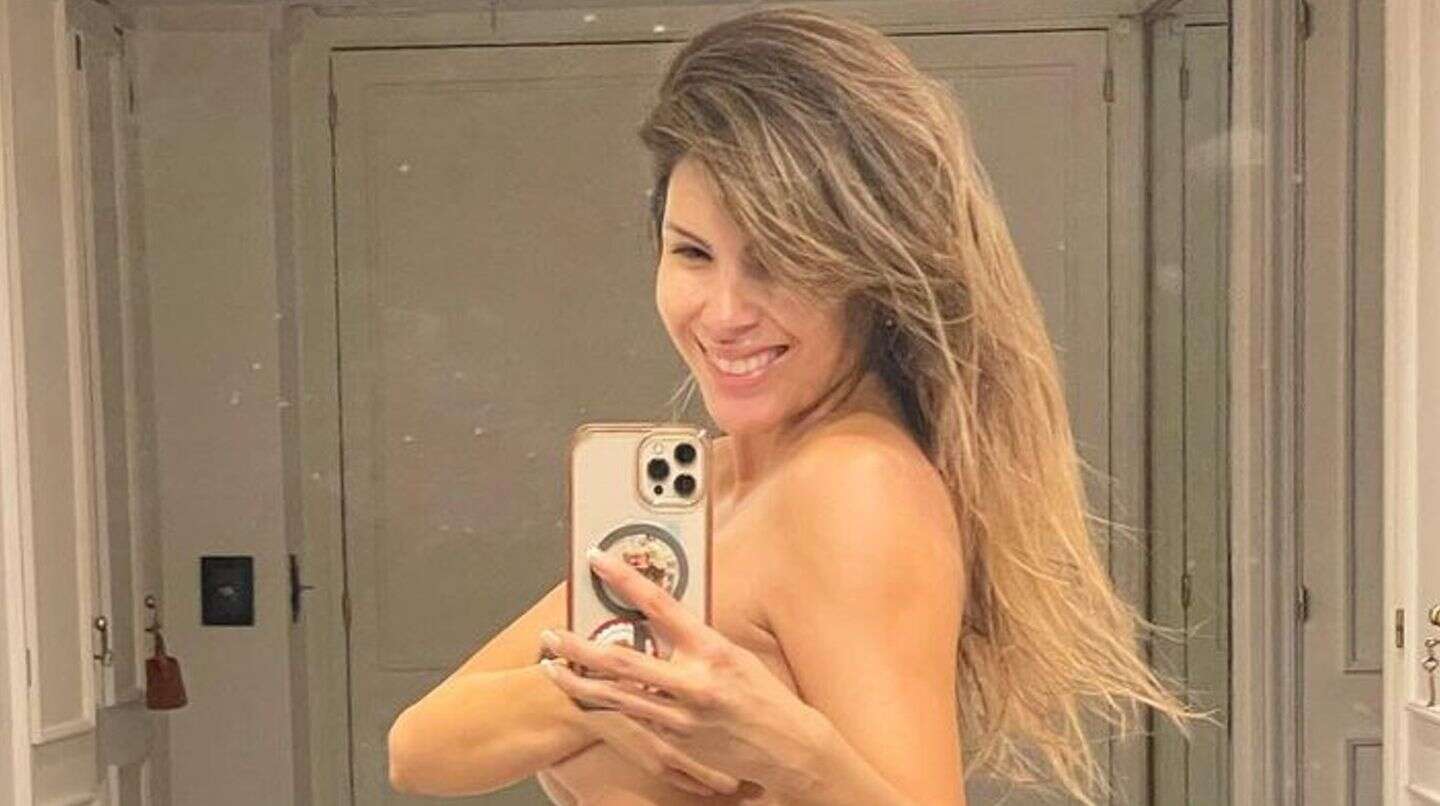 Le llovieron críticas: Barby Franco se desnudó para festejar la primavera